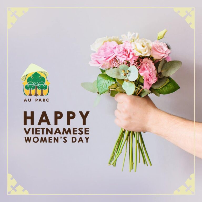 Happy Vietnamese Women's day • Blog • Au Parc Saigon • Restaurant